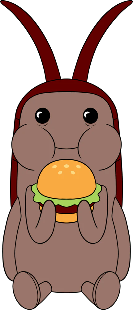 Shoulder Rider Cockroach Plush