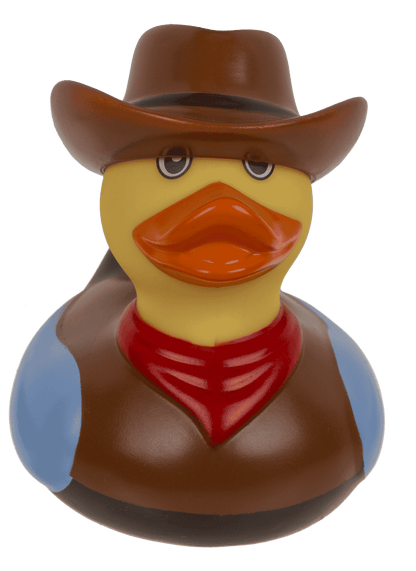 Canard de bain – Cowboy – vue 3