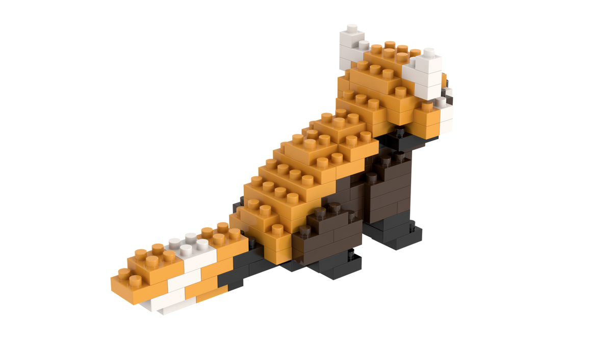 BRIXIES Red Panda