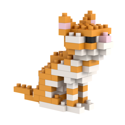 BRIXIES Sitting Cat
