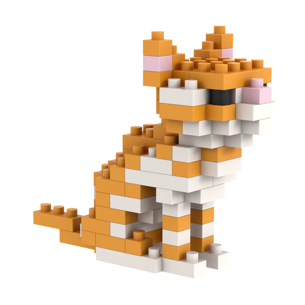 BRIXIES Sitting Cat