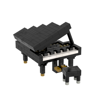 BRIXIES Klavier (Flügel) schwarz
