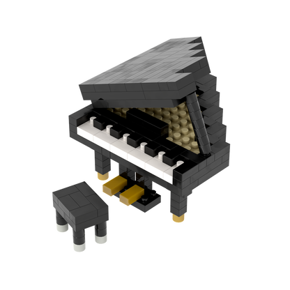 BRIXIES Klavier (Flügel) schwarz