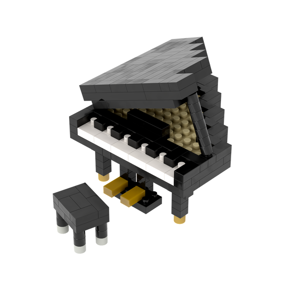 BRIXIES Piano (Grand) Black