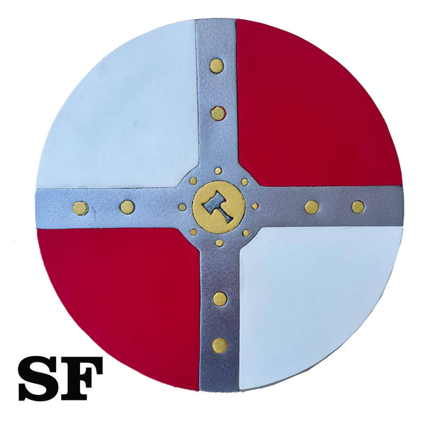 Softik Viking Shield Red/White Thor