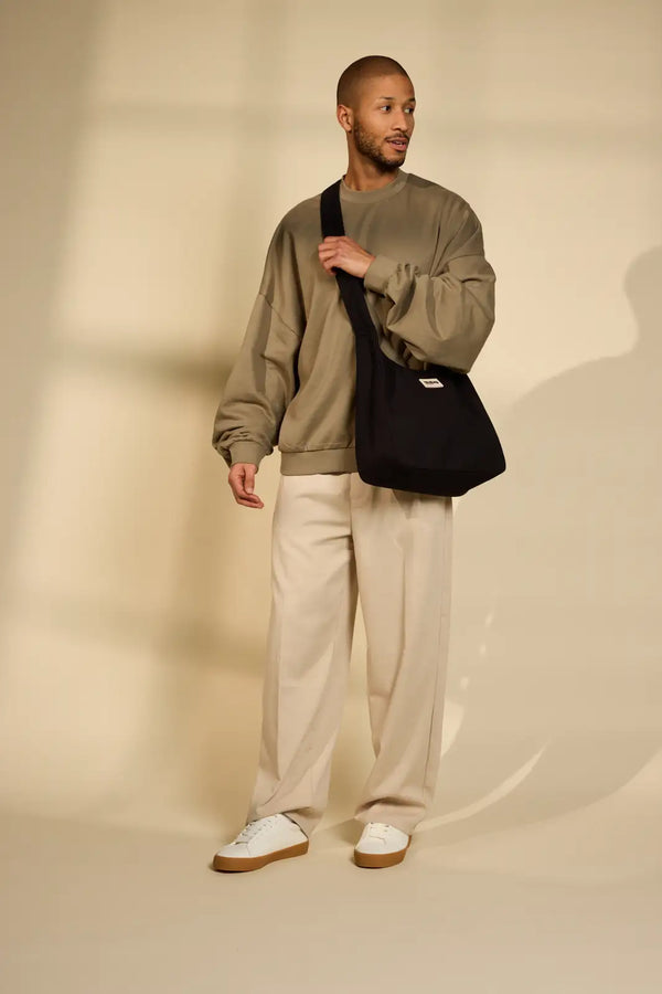 Claire Black Hobo Bag