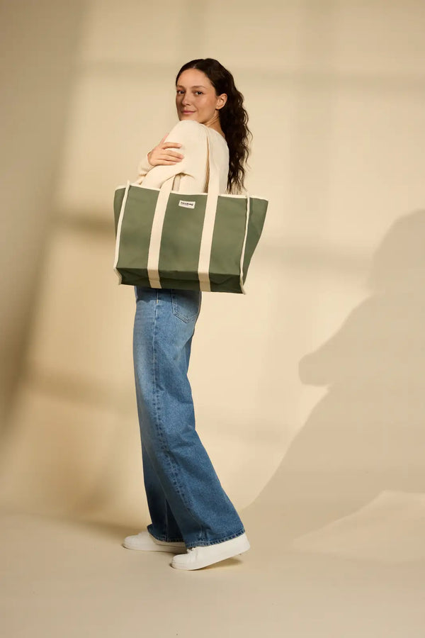 Oscar Olive Tote Bag