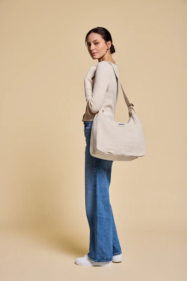 Claire Jute Hobo Bag