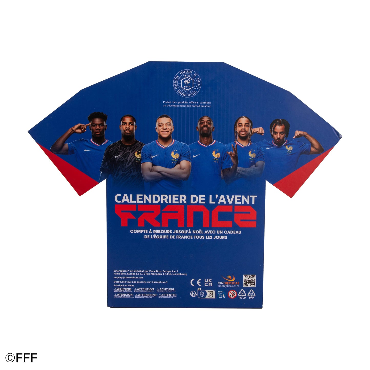 Deluxe France Football Team Advent Calendar 2025