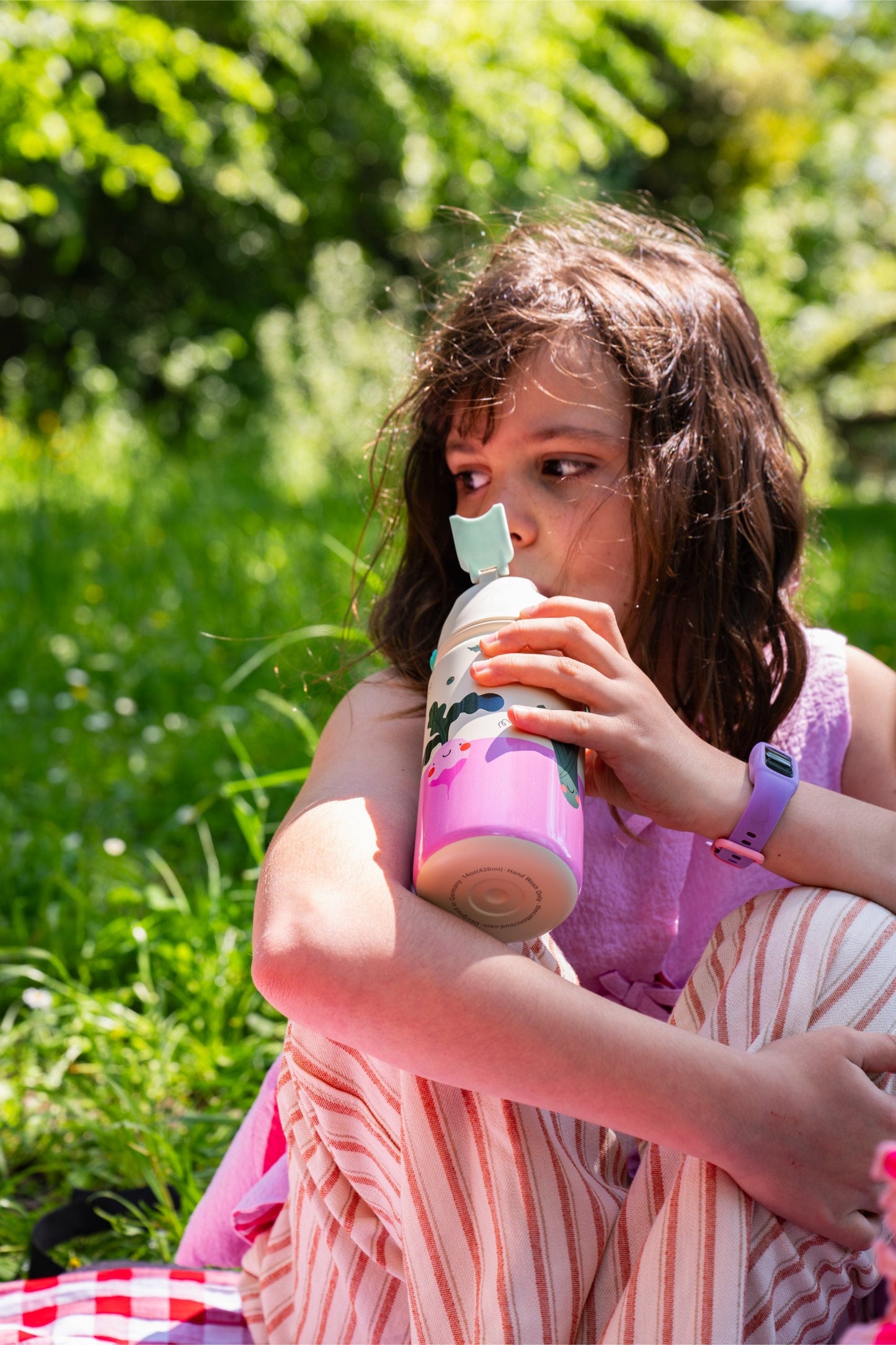 PRODUCTS WITH IMPERFECTIONS - Stainless Steel Water Bottle Veggie Pals