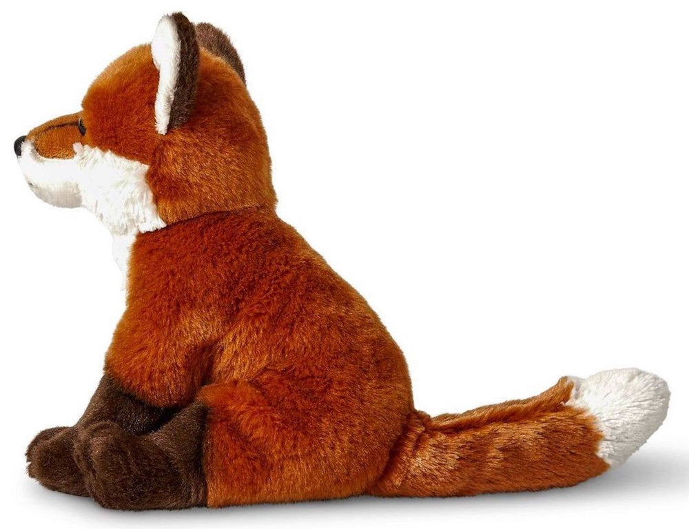 Peluche Renard Roux Assis