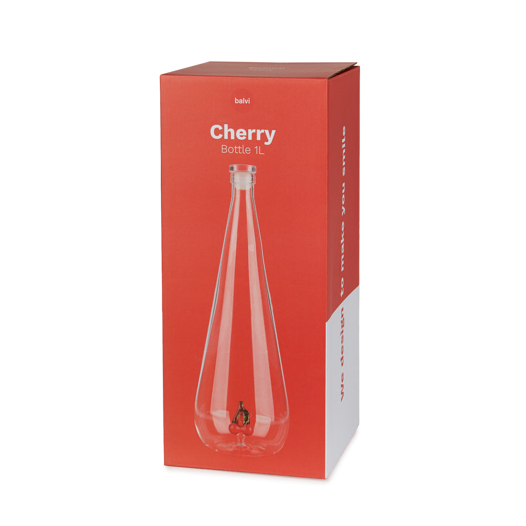 Bouteille cerise botanique