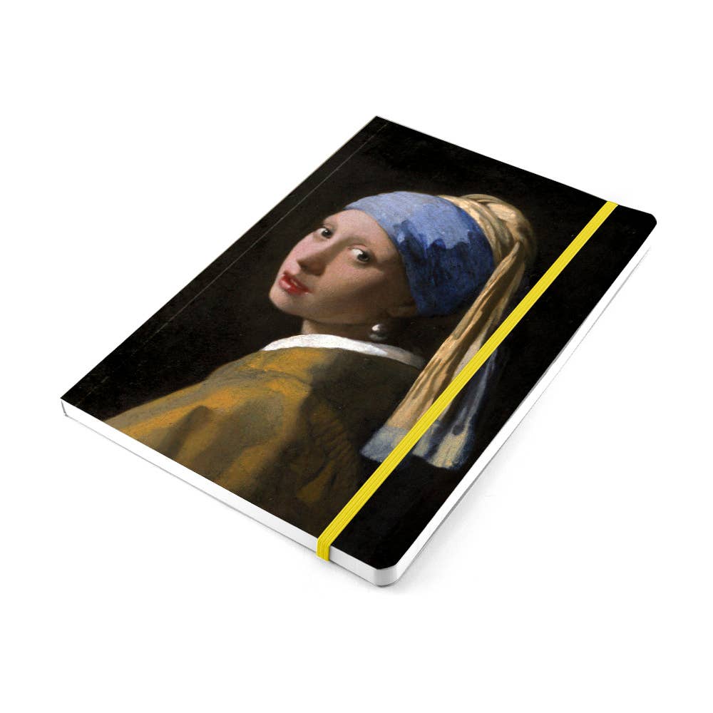 A5 Softcover Notebook – Girl with a Pearl Earring