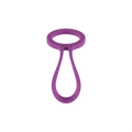 Attache pour Bouteille - Purple