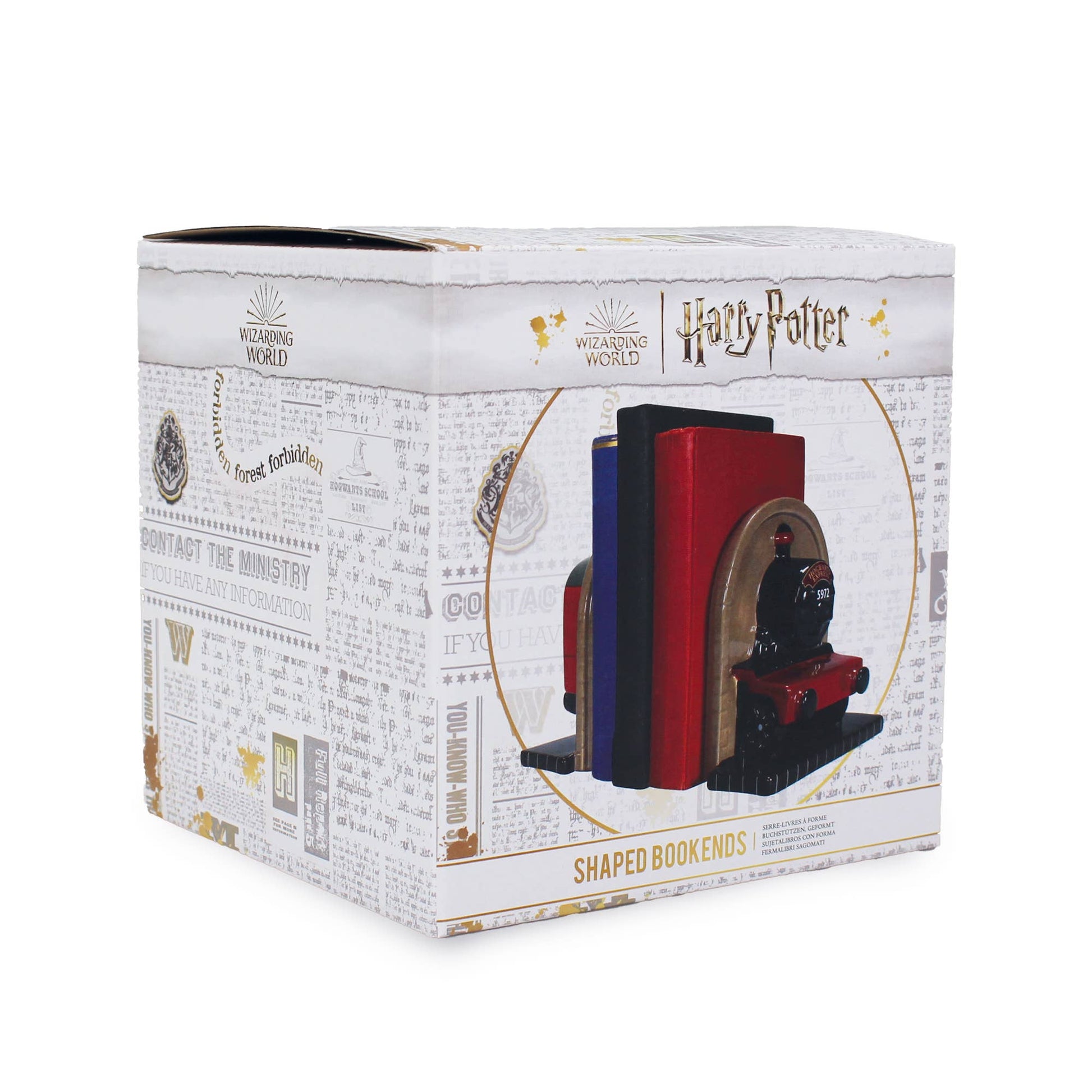Set of 2 box-shaped bookends - Harry Potter (Express)