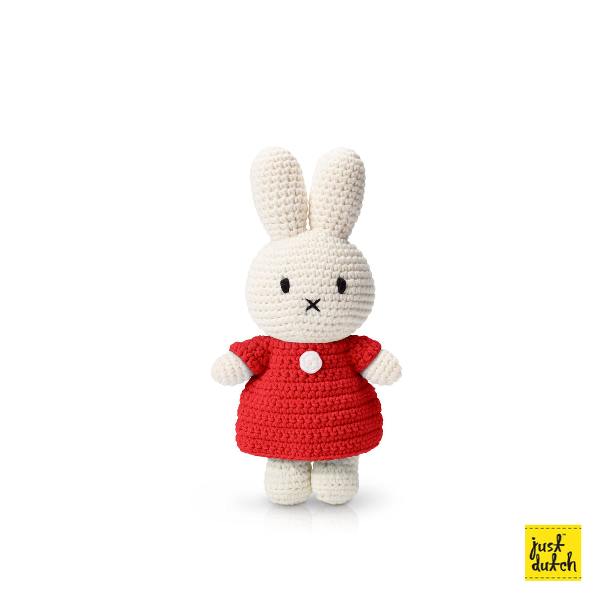 Rotes Kleid für Plüschfigur
