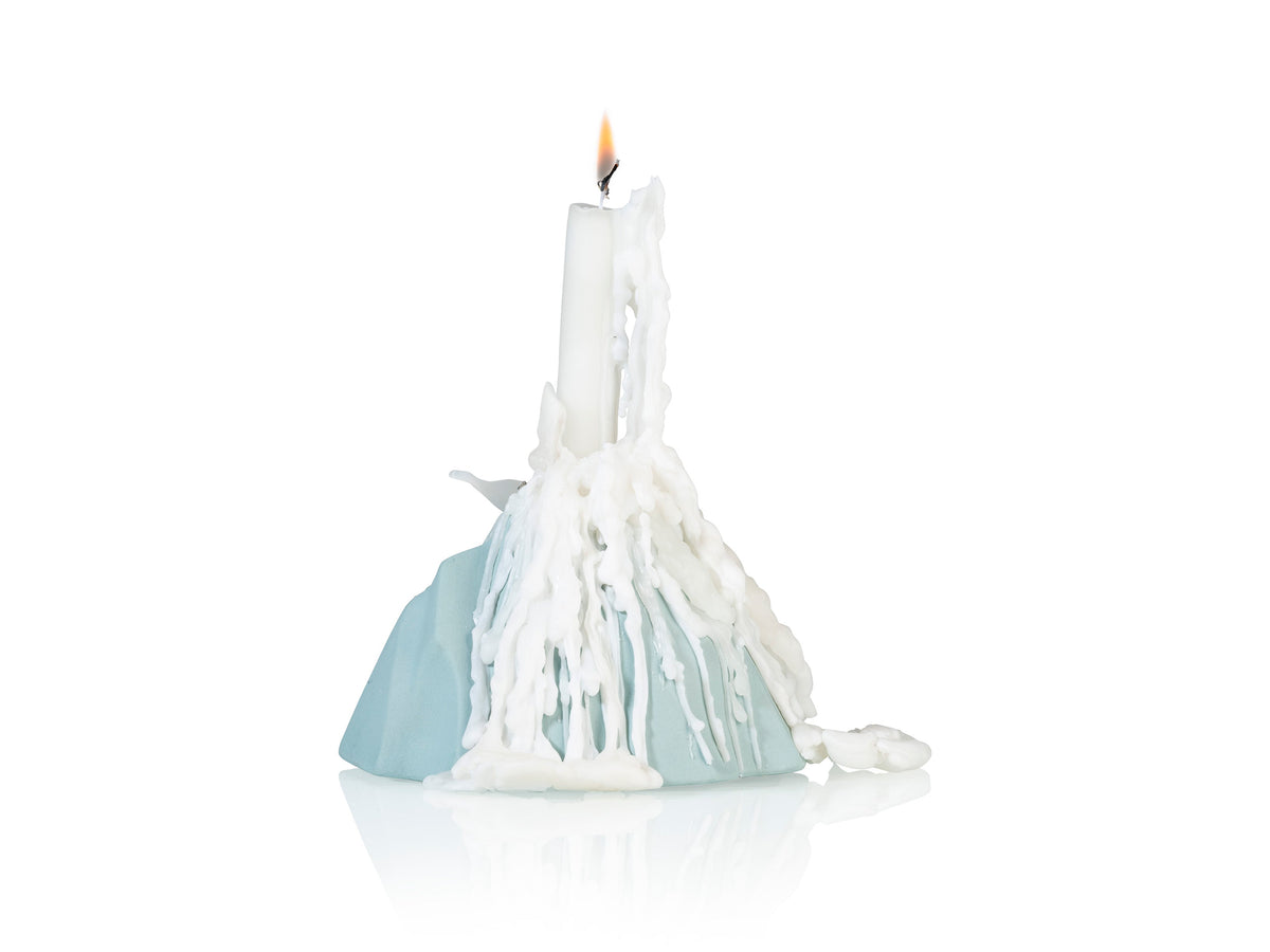 Bougies Coulantes Blanches – Lot de 2