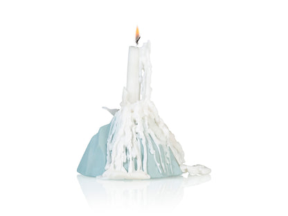 Bougies Coulantes Blanches – Lot de 2