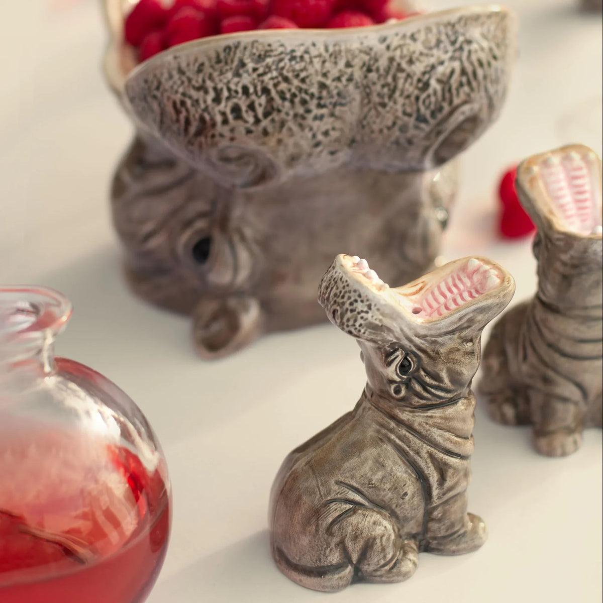 Salière et poivrière Hippopotame Hungry Hippos