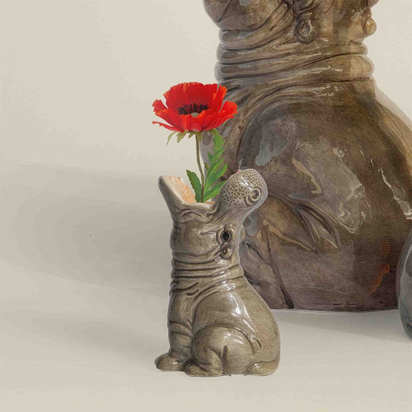 Small Hungry Hippo Vase