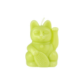 Bougie Chat Chanceux Vert Clair