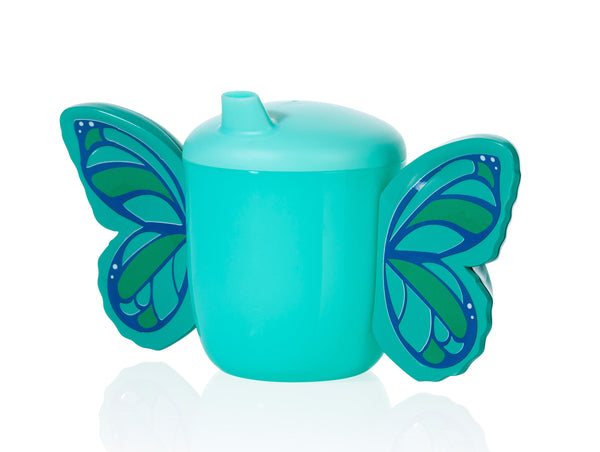 Butterfly Sippy Cup Green Bitten – Gobelet enfant original