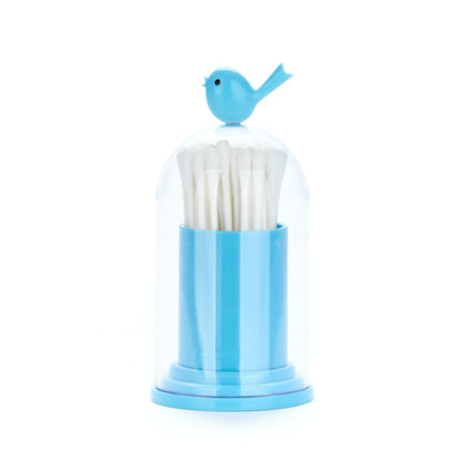 Porte-cure-dents & distributeur coton-tiges Birdie