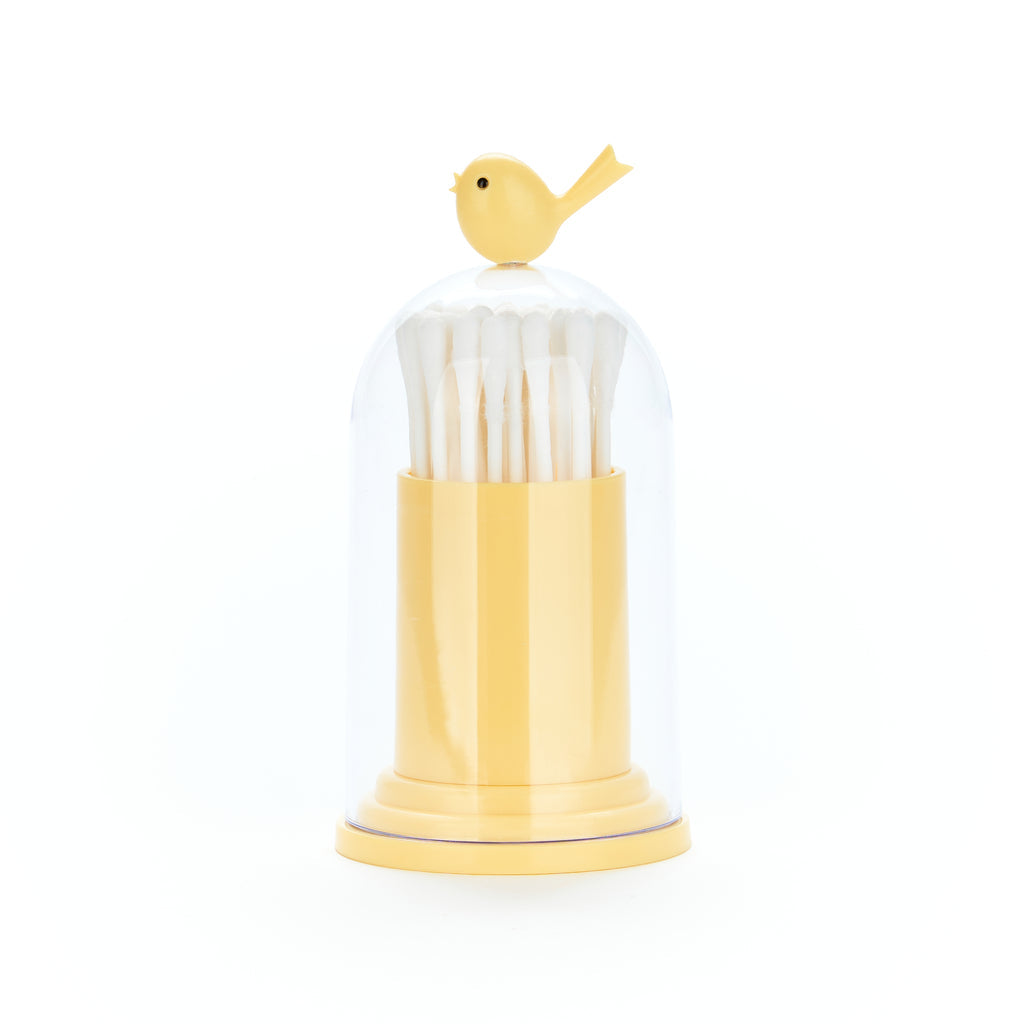 Porte-cure-dents & distributeur coton-tiges Birdie