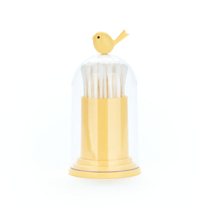 Porte-cure-dents & distributeur coton-tiges Birdie
