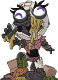 Ruined Chica Figure