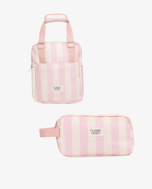 Children's backpack + toiletry bag set