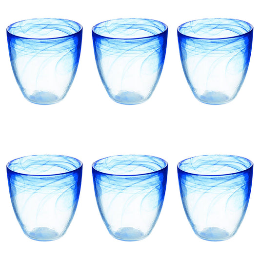 ALABASTRO ROUNDED WATER GLASS 280ML COBALT BLUE - 2188563