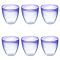 ALABASTER ROUNDED GLASS 280ML PURPLE - 2188564