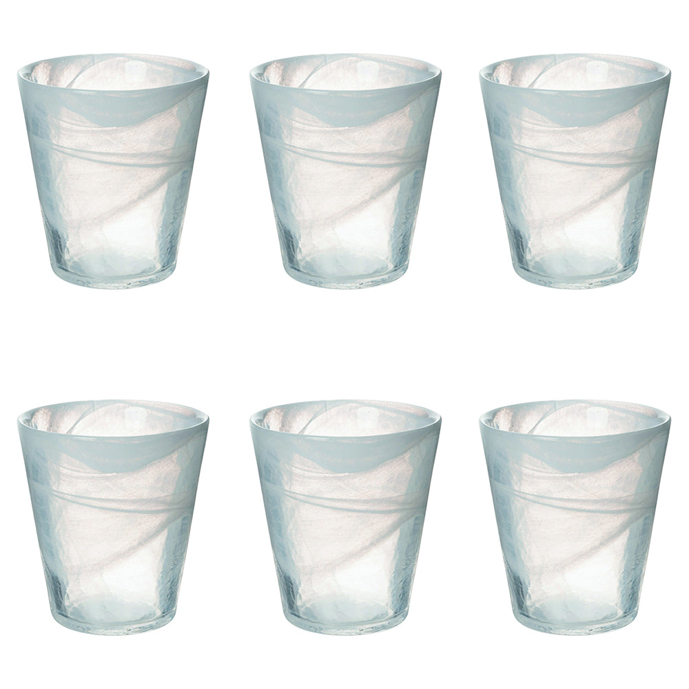ALABASTER CONICAL WATER GLASS 250ML WHITE - 2188566