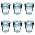 ALABASTER CONICAL WATER GLASS 250ML BLACK - 2188567