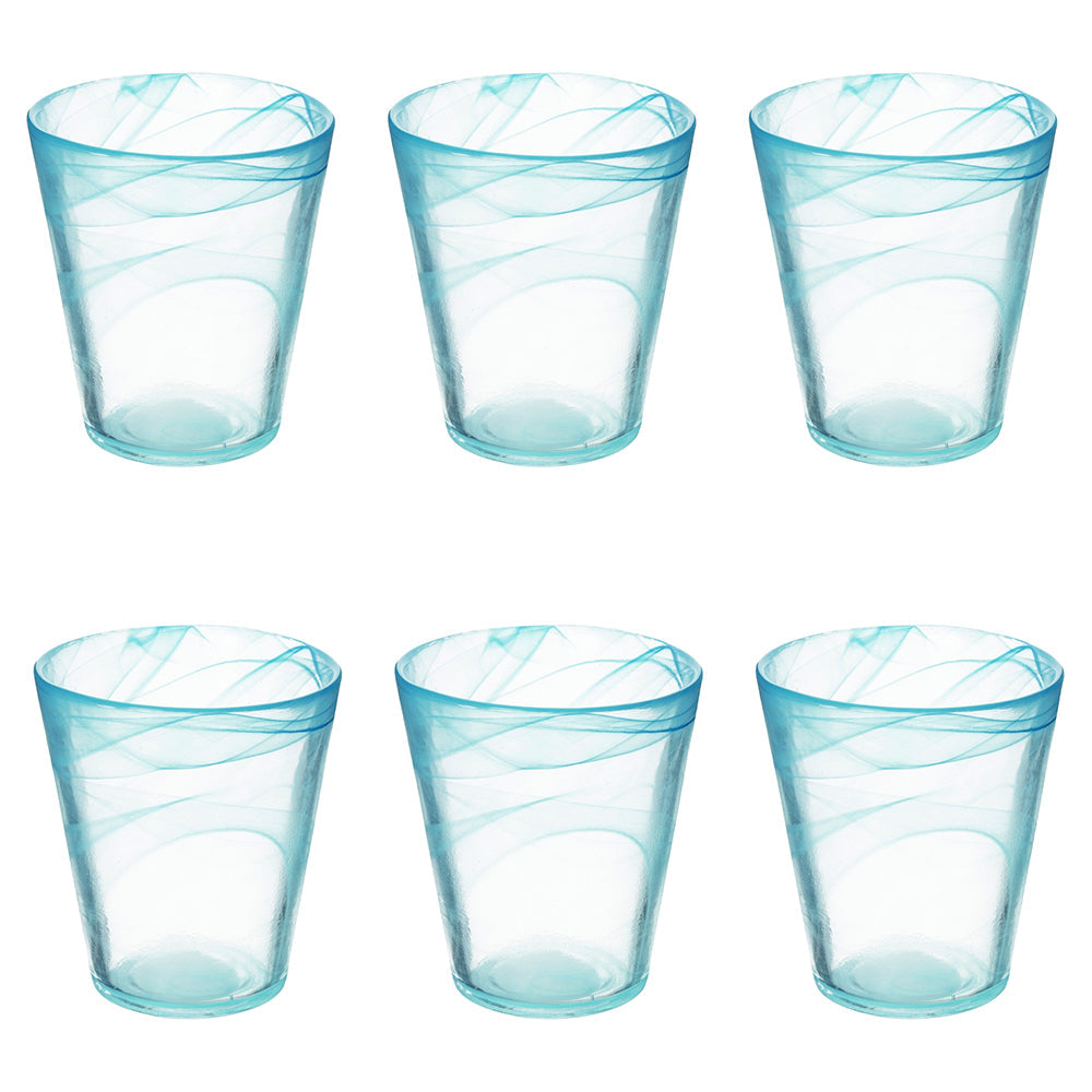 ALABASTRO CONICAL WATER GLASS 250ML LIGHT BLUE - 2188600
