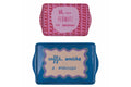 MORE AMOR SET OF 2 MELAMINE TRAYS - 2188683