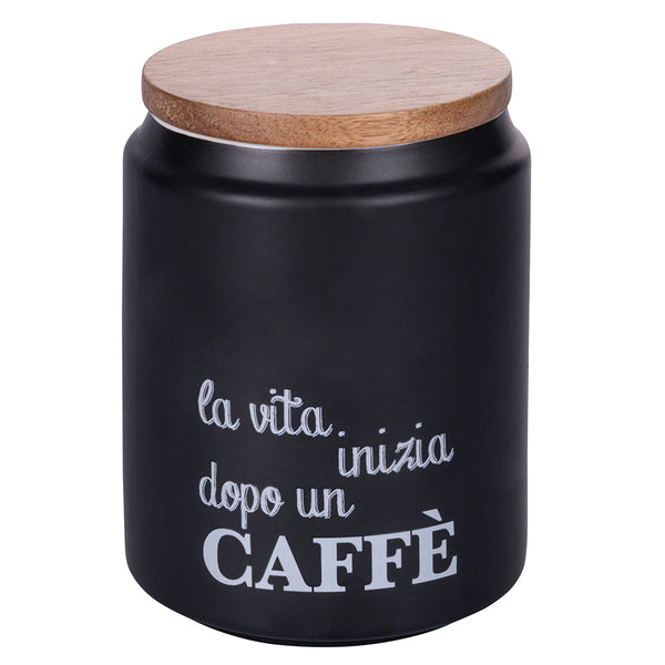 COFFEE JAR WITH BAMBOO LID # - 2190703