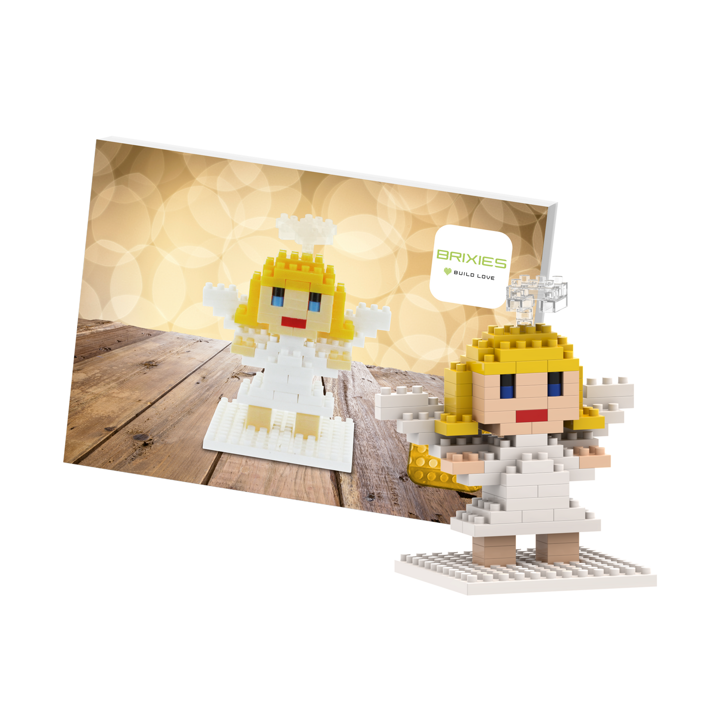 BRIXIES Postcard Angel