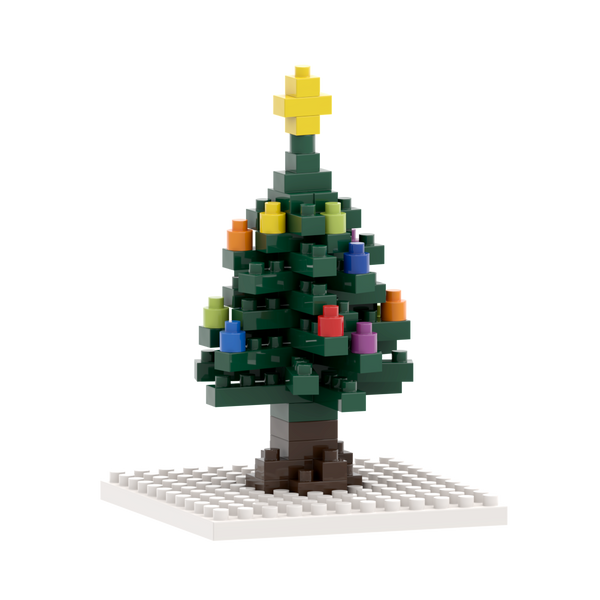 BRIXIES Postcard Christmas Tree