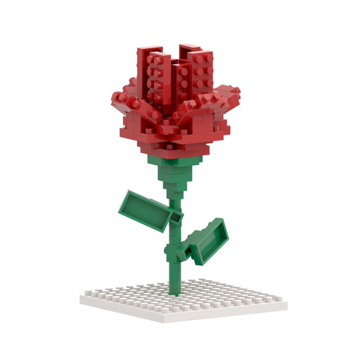 BRIXIES Postkarte Blume