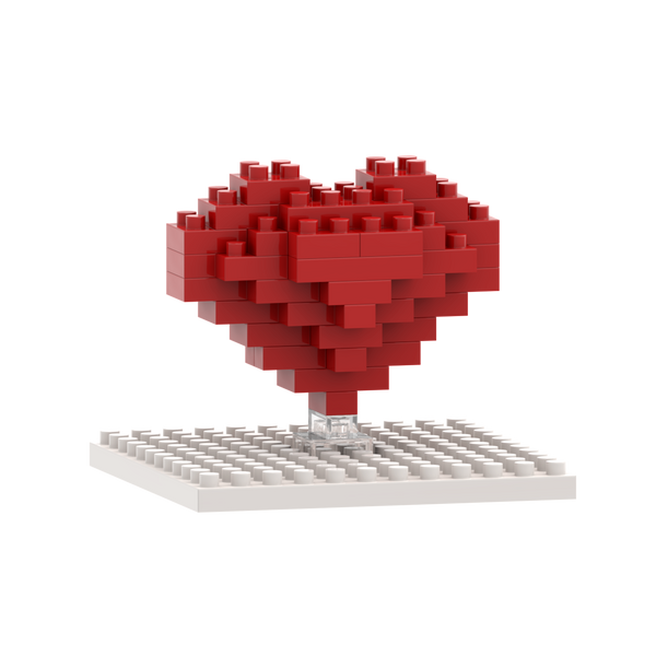 BRIXIES Postcard Heart