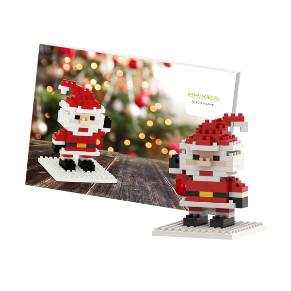 BRIXIES Postcard Santa Claus