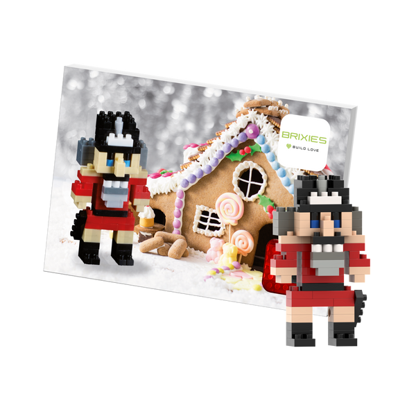BRIXIES Postcard Nutcracker