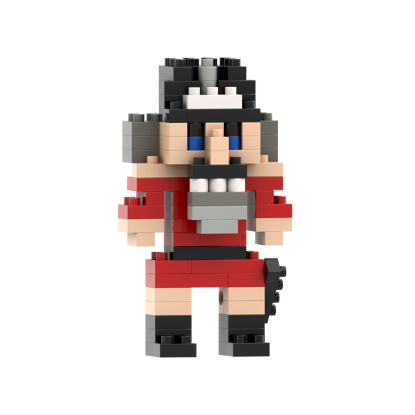 BRIXIES Postcard Nutcracker
