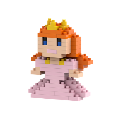 BRIXIES Princess Postcard