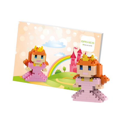BRIXIES Princess Postcard