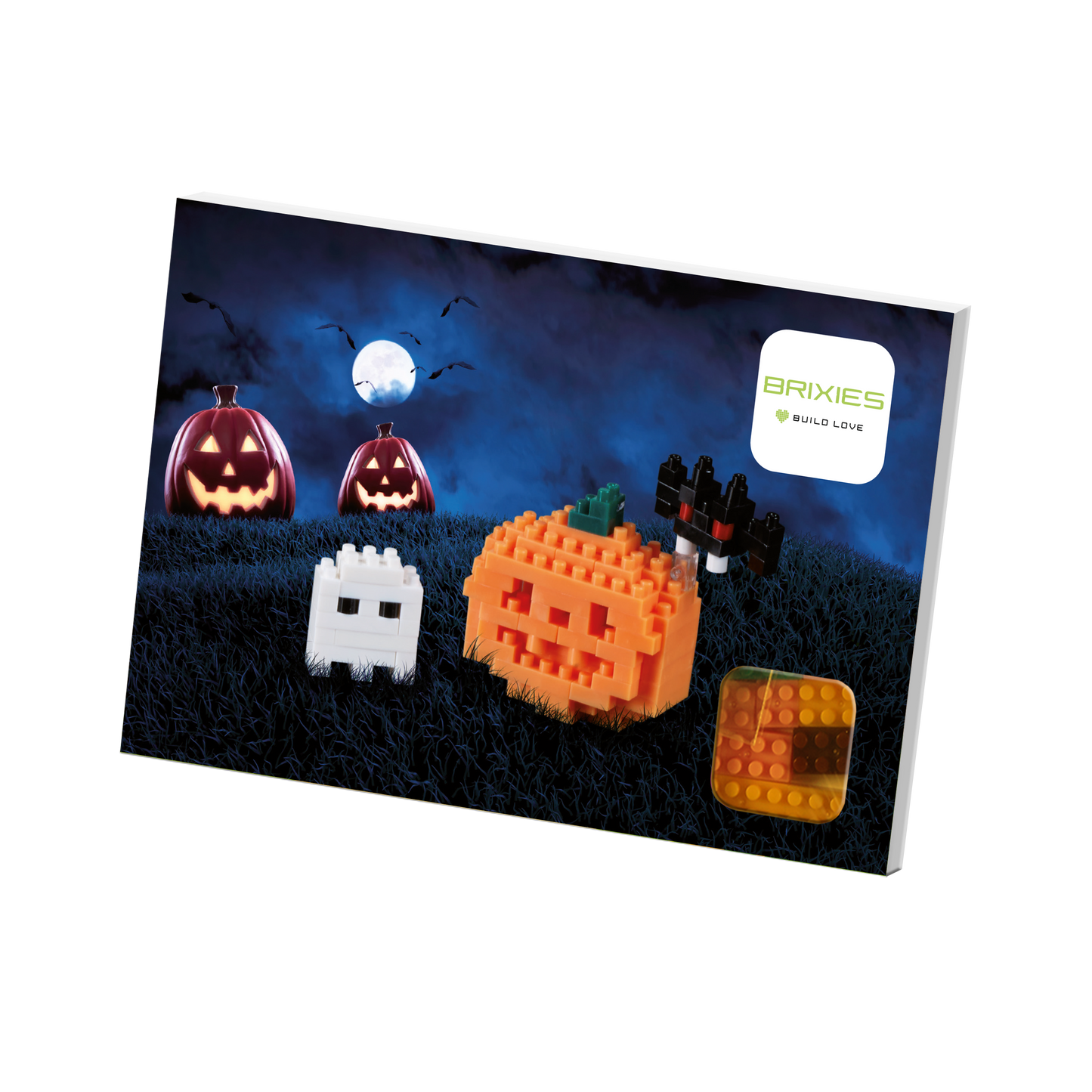 BRIXIES Halloween Postcard