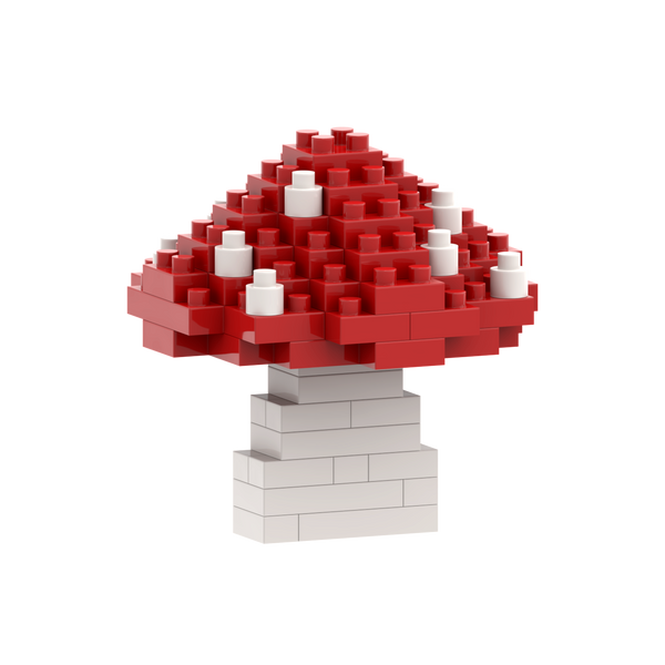 BRIXIES Lucky Mushroom Postcard