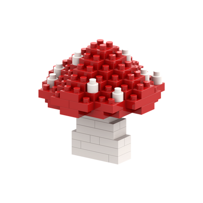 BRIXIES Lucky Mushroom Postcard